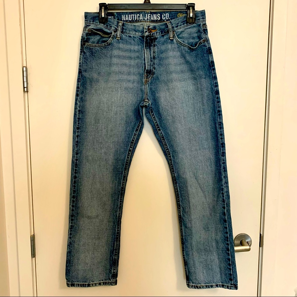 Men's Nautica Jeans Straight Fit 34x30 Excellent Condition